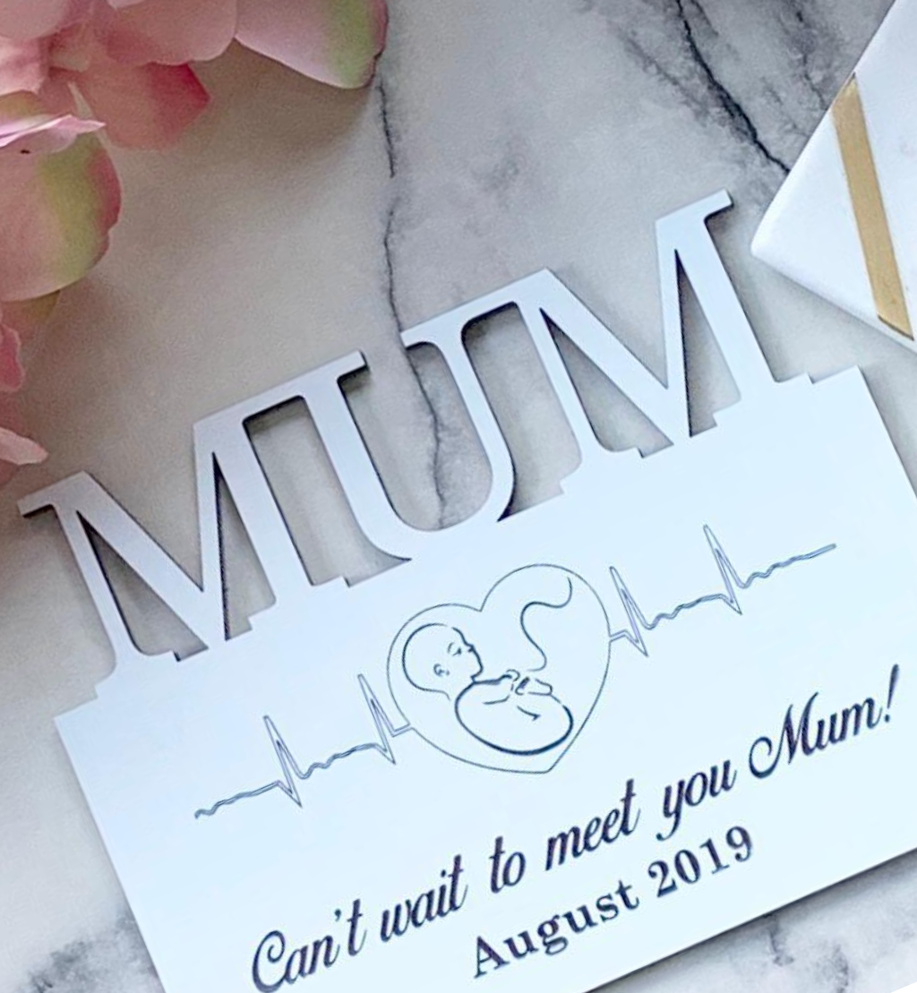 Can't wait to meet you MUM