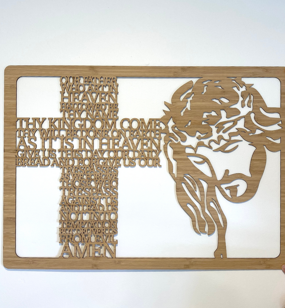 Large Rectangle Prayer Wall Plaque