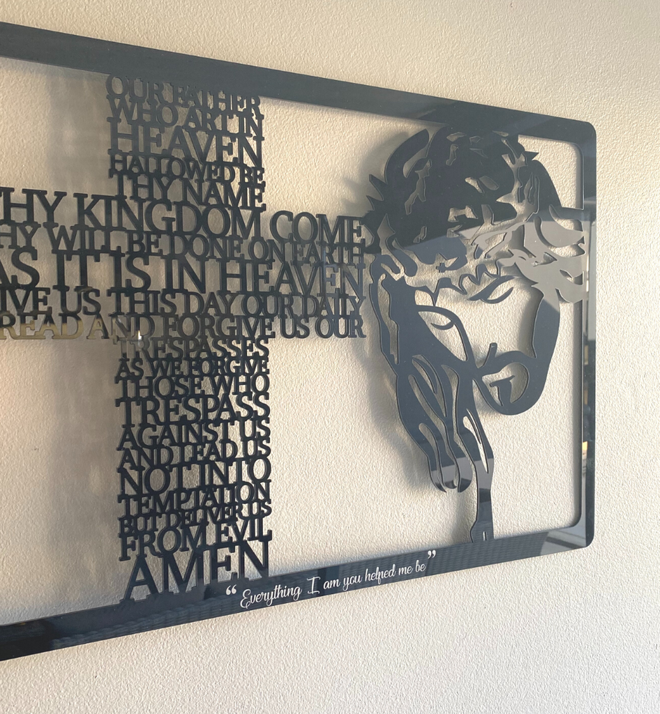 Large Rectangle Prayer Wall Plaque
