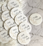 Milestone Vintage Gold Plaque Set