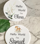Hello World Personalised Plaque