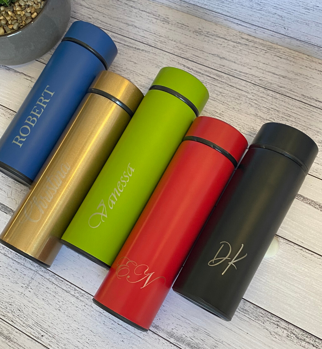 Personalised Insulated Bottles with Tea Infuser