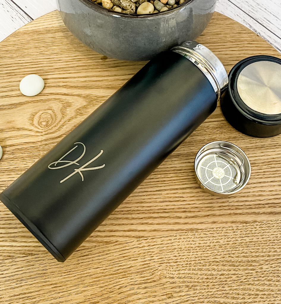 Personalised Insulated Bottles with Tea Infuser