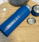 Personalised Insulated Bottles with Tea Infuser