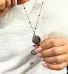 Beaded Personalised Retractable Badge Lanyard