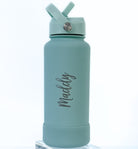 1-Litre Sip Lid Personalised Insulated Bottle with Rubber Base
