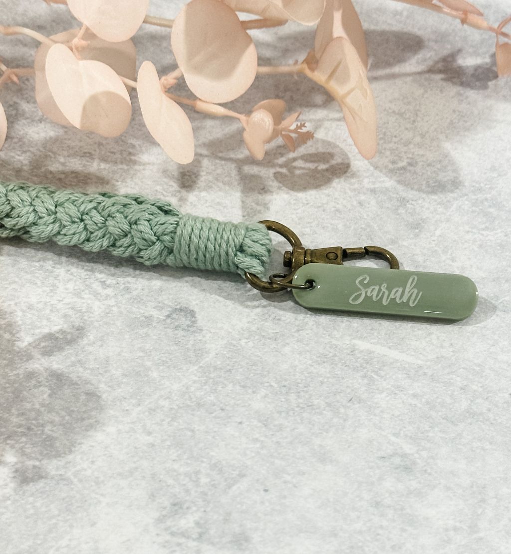 Personalised Macrame Wristlets