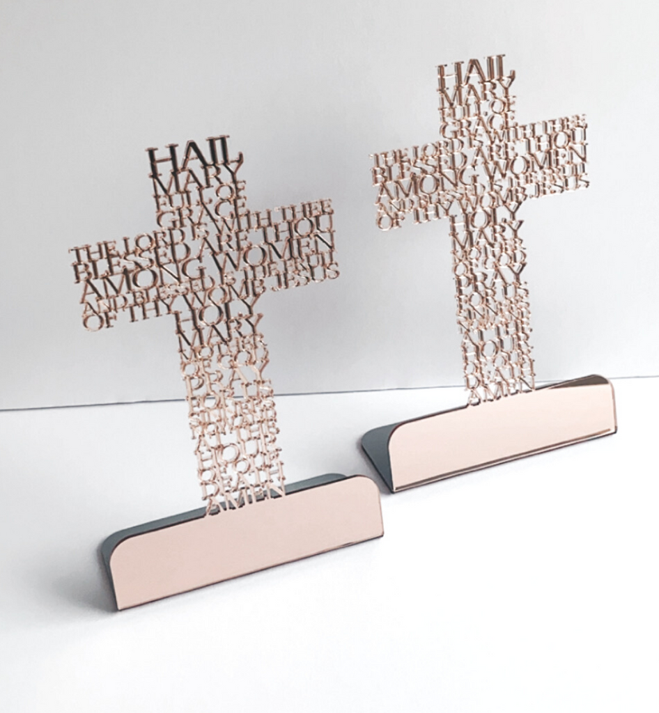 Personalised Freestanding Prayer Cross