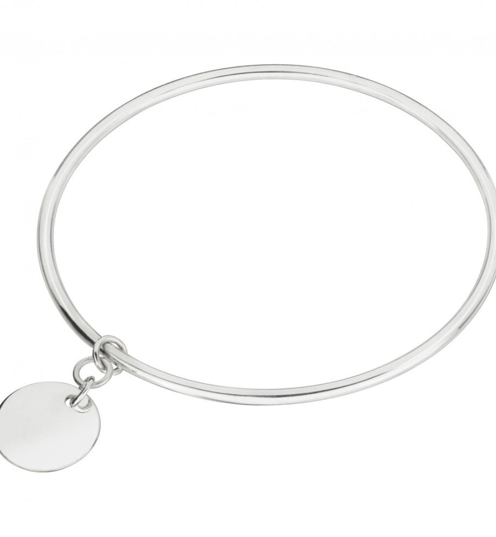 Personalised Disk Bangle