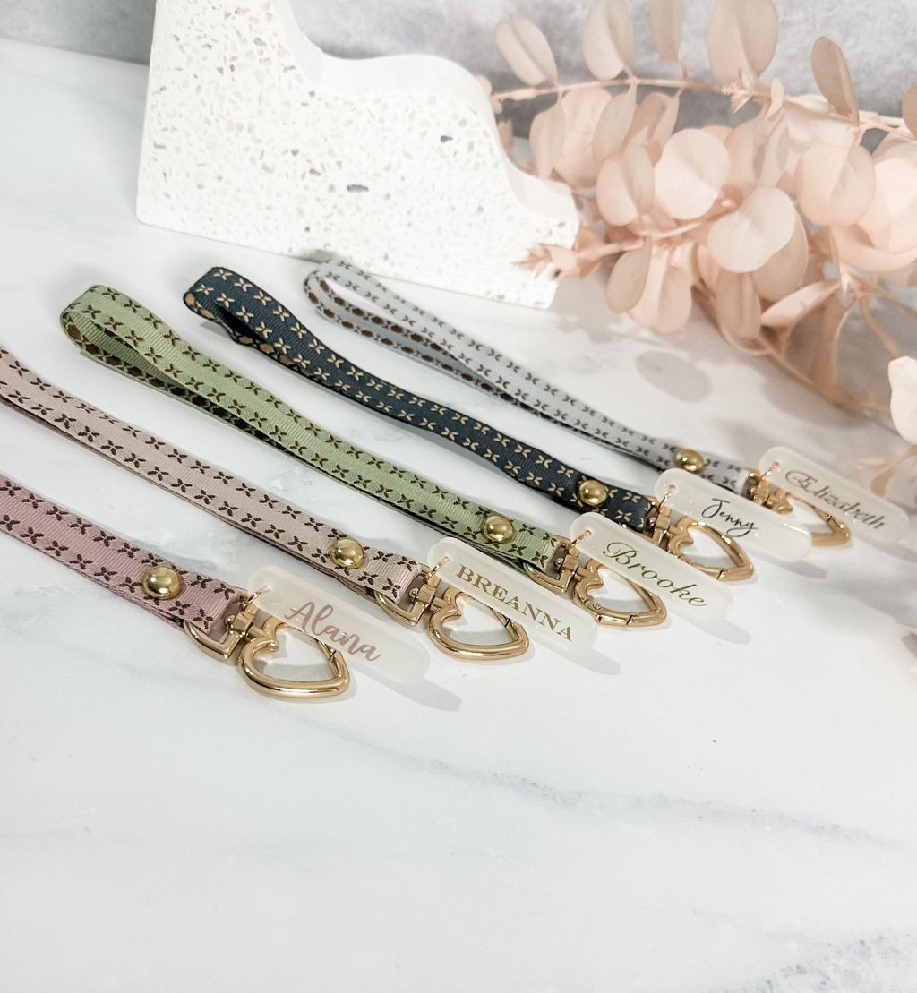 Chic Heart Perosnalised Wristlet