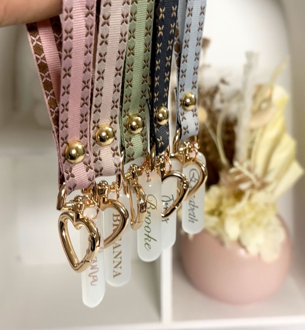 Chic Heart Perosnalised Wristlet