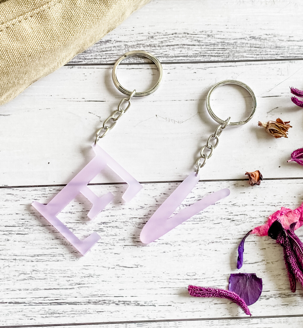 Perosonalised My-Initial Keyring